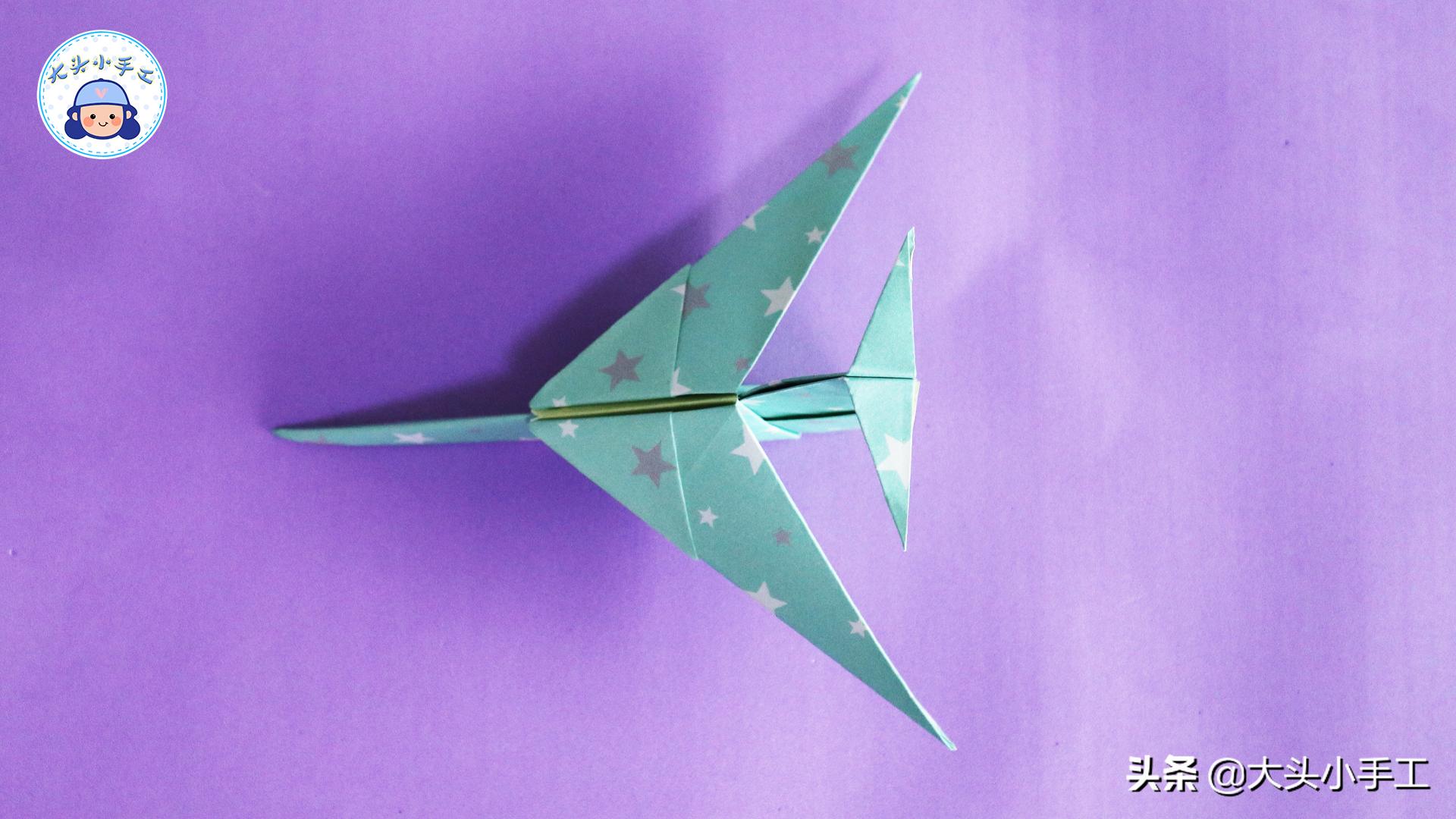 怎么折纸飞机普通的纸飞机,简单纸飞机折纸教程大全