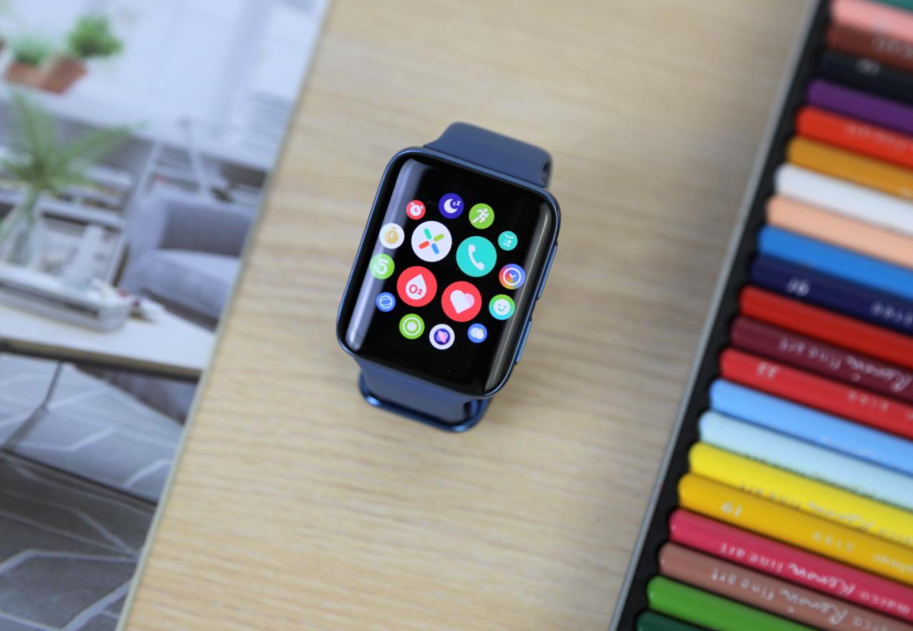 戴oppowatch3效果,oppowatchfree流沙金佩戴效果