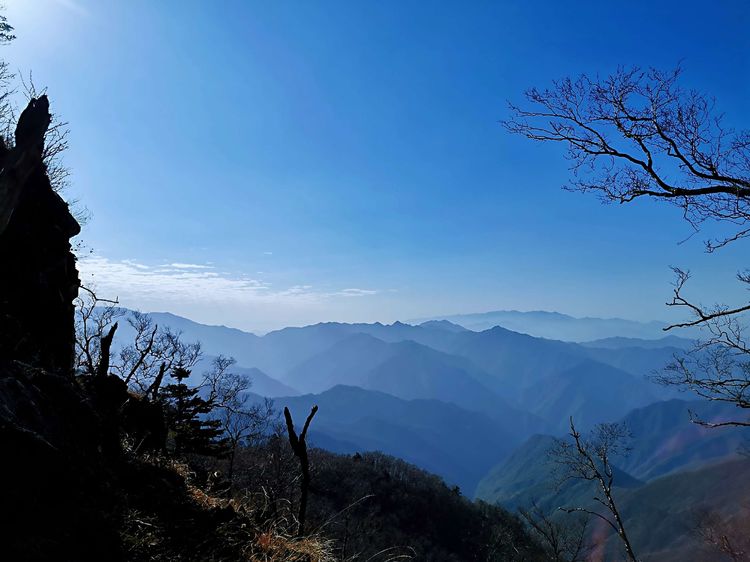 20201101惊悚之行~首阳山大坪梁单日横穿+原返
