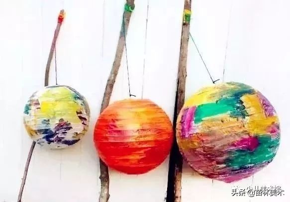 2020年中秋灯笼手工制作幼儿园,手工灯笼幼儿园中秋手工制作