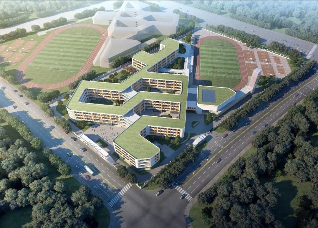 江北即将开建的中学,江北新区新建大学