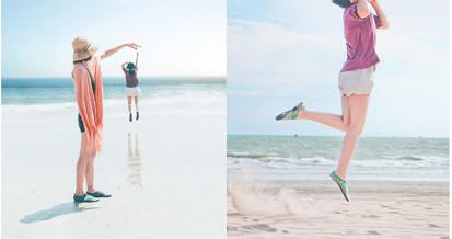 水鞋美国专利,沙滩鞋男海边可沾水