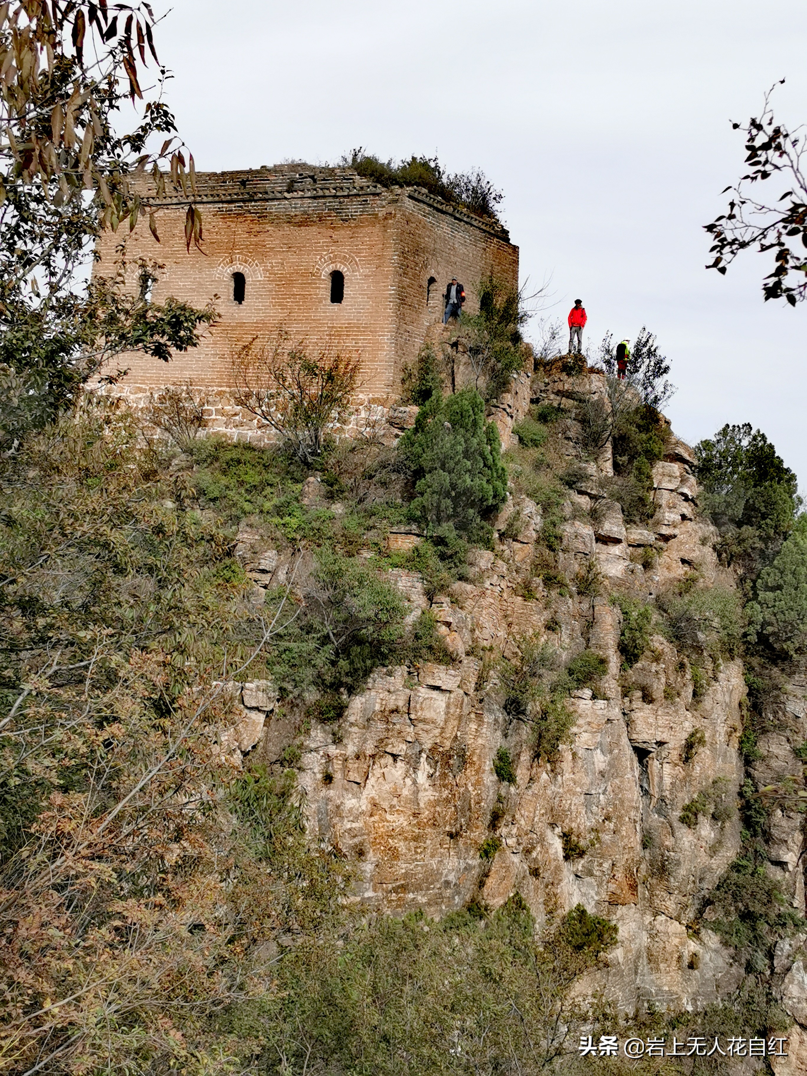 司马台东段长城之5：五道梁、倒班岭口之菱形楼、白头楼、水门洞
