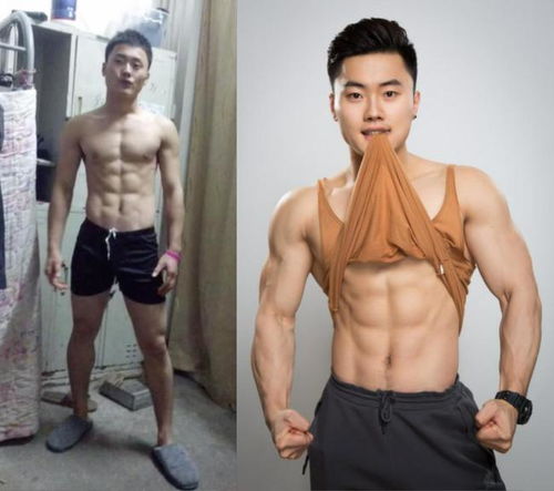 健身达人轻轻松松练出一身肌肉,健身完美逆袭励志瘦子变肌肉男
