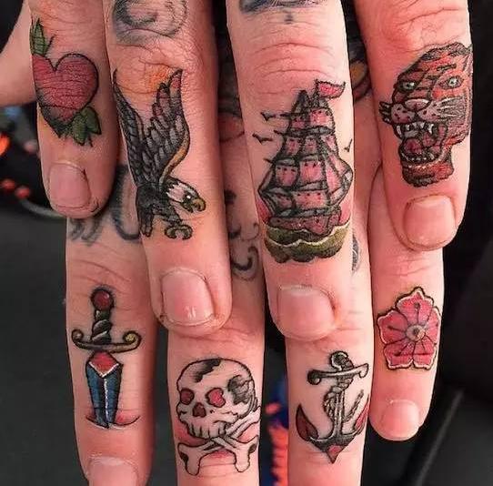 纹身初学者应该练习什么图案,纹身新手入门小图案教学