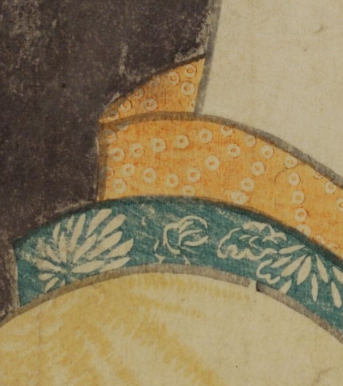 日本浮世绘大家东洲斋写乐名画《濑川菊之丞》