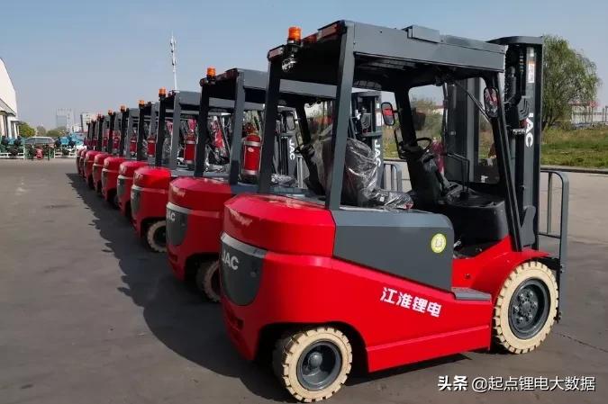 叉车锂电宁德时代,宁德时代工厂使用电动叉车