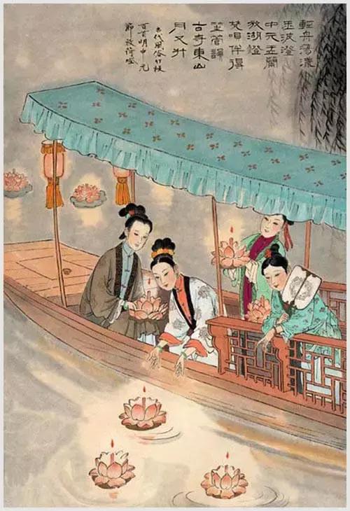 100首诗词100张风俗图太美了,100幅中国古风俗画