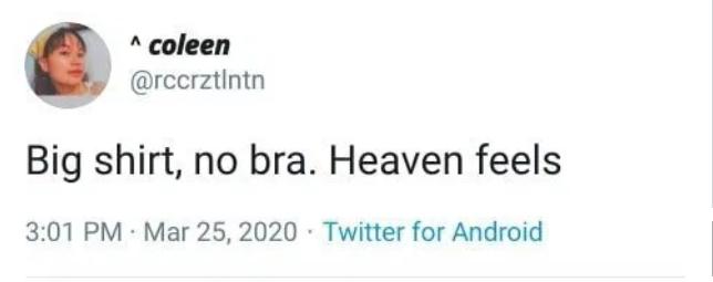 英国女性隔离期放飞自我内衣专家警告：不穿文胸容易变形！