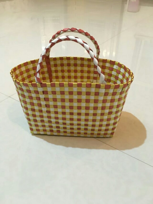 编筐图文,编筐立体花形教程