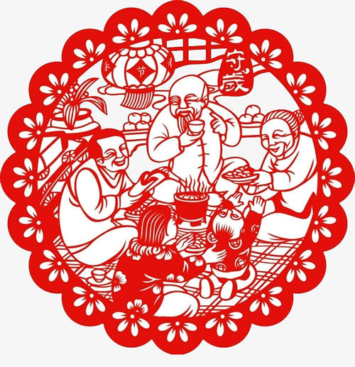 三十除夕守岁夜,饺子、春联、团圆饭!