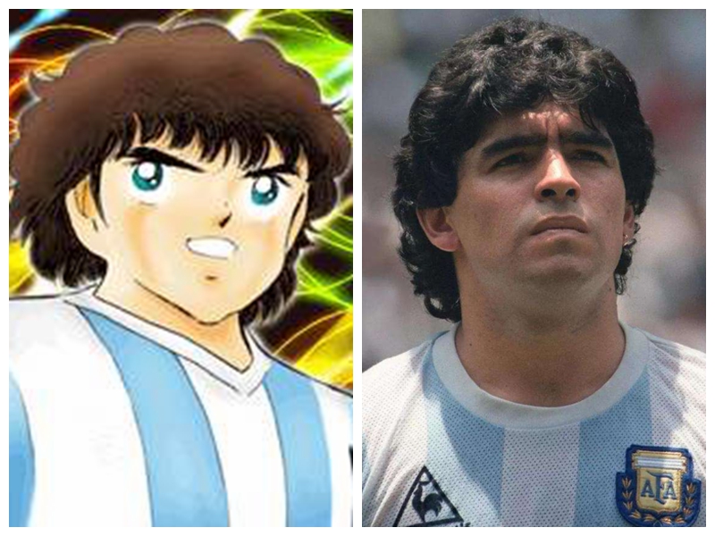 足球小将中国球星原型,日本足球动漫足球小将人物照片