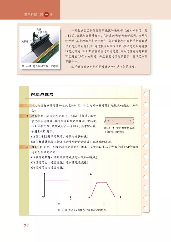 高中物理电子课本1-2,高中物理电子课本人教版