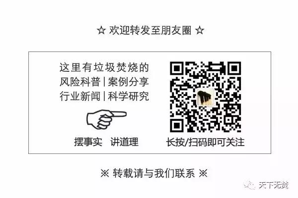 注意了，在焚烧厂工作二噁英呼吸暴露风险高