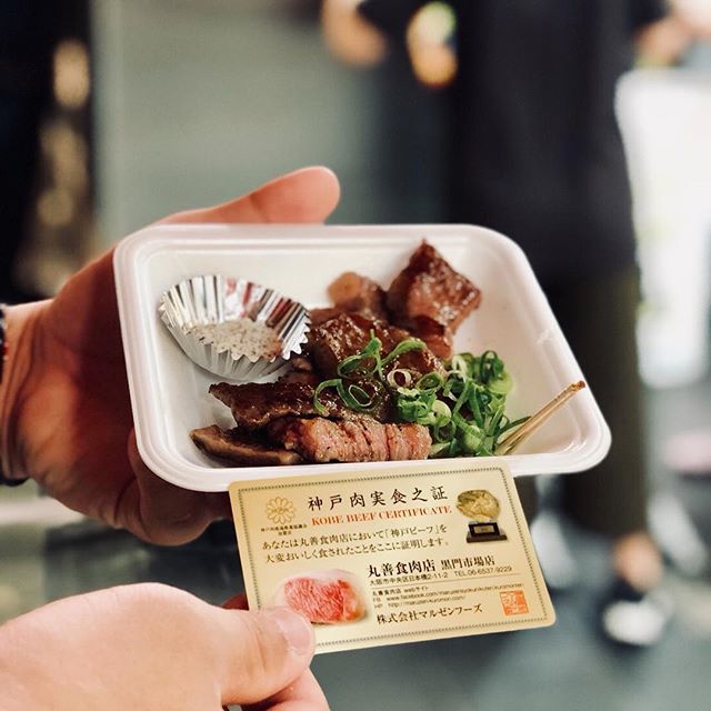 大阪黑门市场好吃的,大阪黑门市场美食小视频