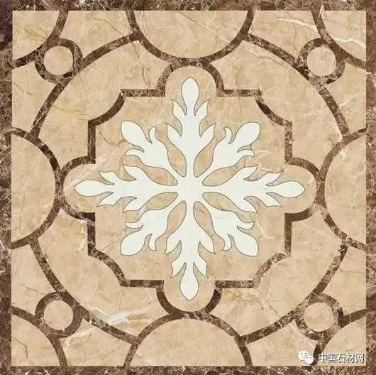 卫生间花洒水刀拼花效果图,水刀拼花图案效果图