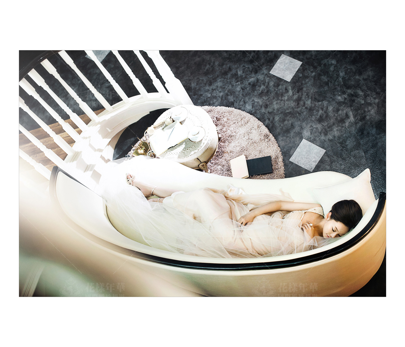 法式复古风格外景婚纱照,韩式婚纱照风格室内图片