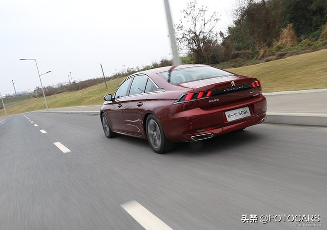 试驾新一代东风标致508l,试驾标致5081.6t先锋版