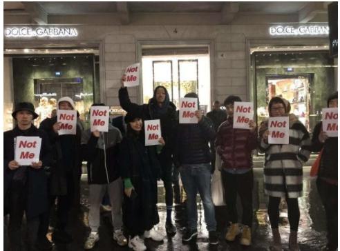 DG辱华事件升级，各主流电商产品全线下架，意大利华人纷纷抗议