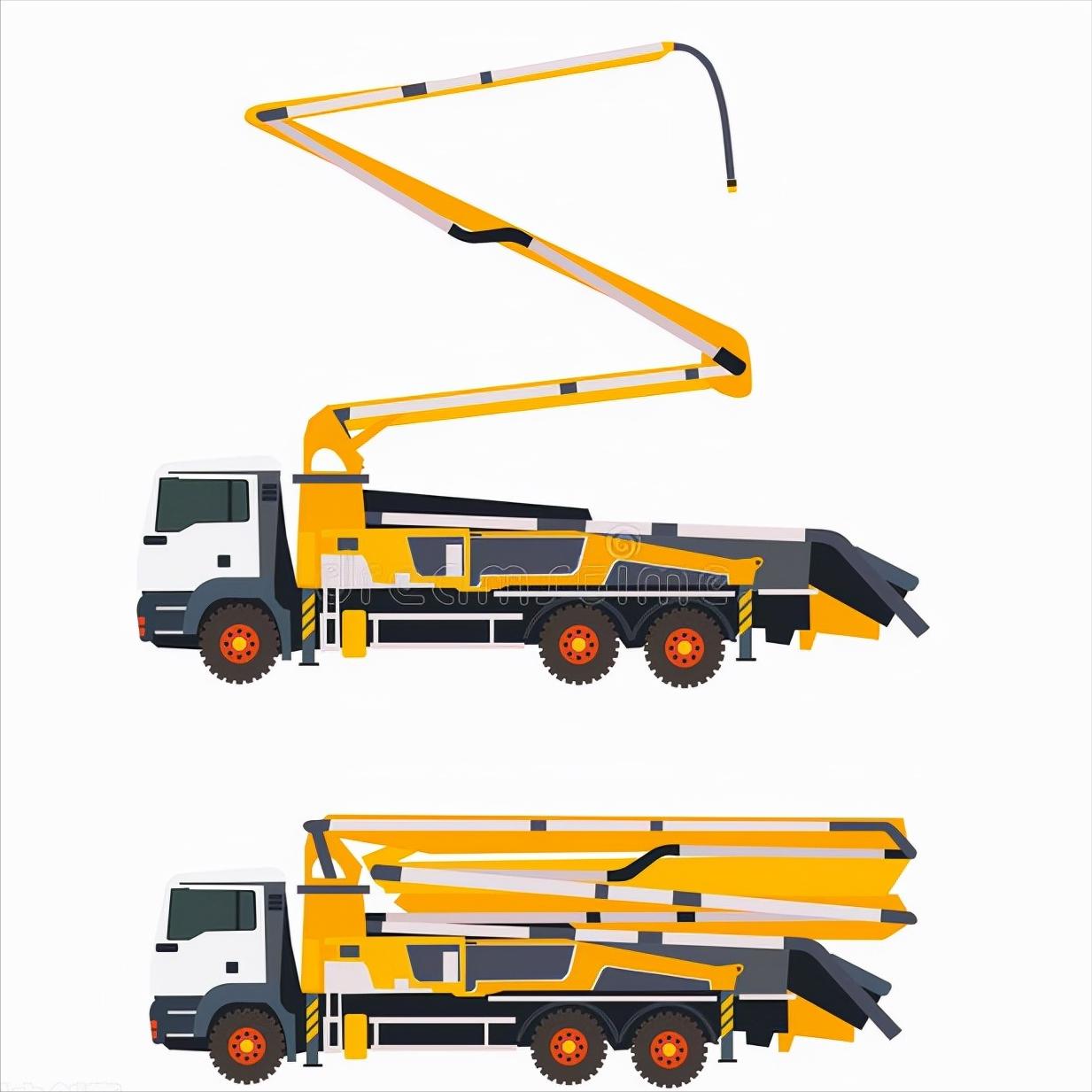 混凝土泵车输送泵怎么清洗,水泥输送到高空