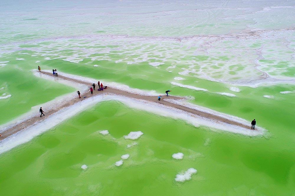 全新标致4008环青海长测Day5:感受恶魔之眼,茫崖翡翠湖爆赞!