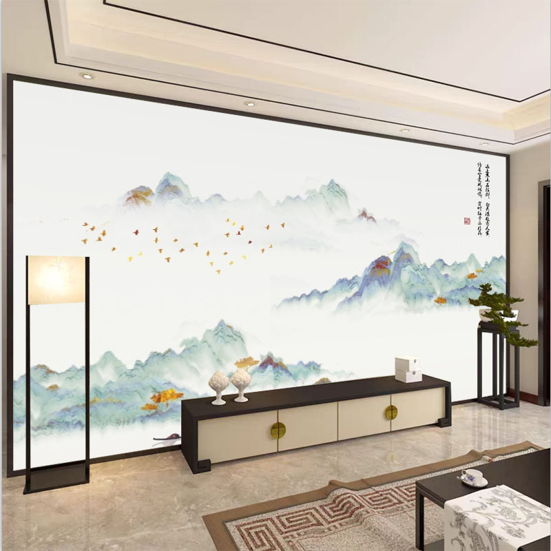 装修电视背景墙量尺寸,装修整面柜子电视背景墙