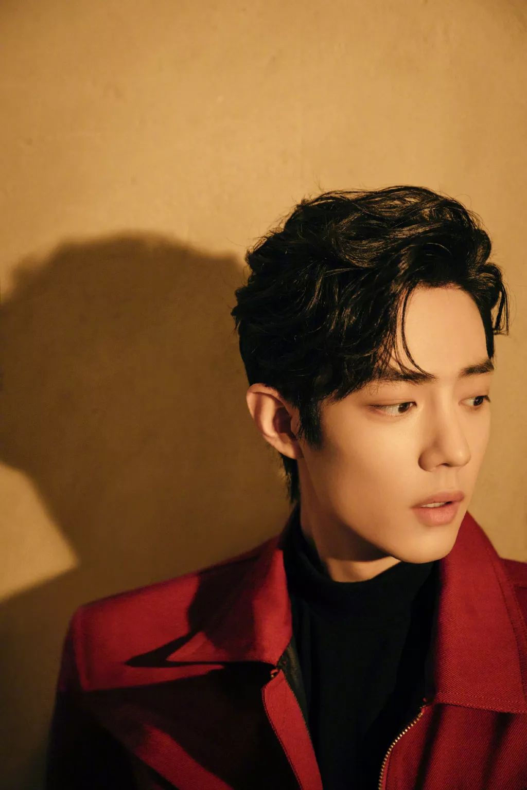 肖战绝世侧颜,肖战绝美回眸