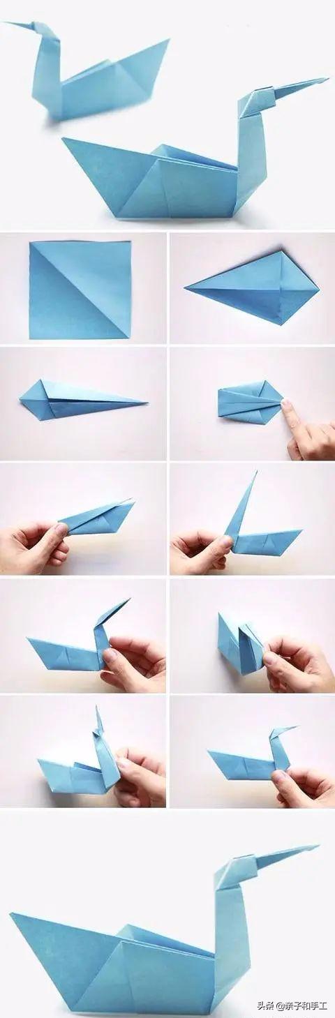 值得收藏的折纸教程,多种实用又有趣的折纸教程