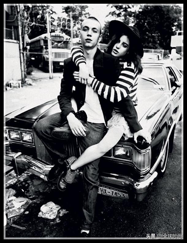 │全球时尚│唐人街的黑白影像记录她的美——超模TatiCotliar