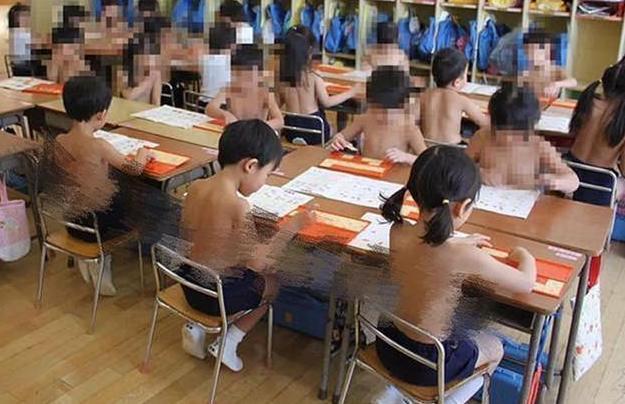 日本“裸体教育”火了，脱衣上课刺激发育，网友直呼：刷新三观