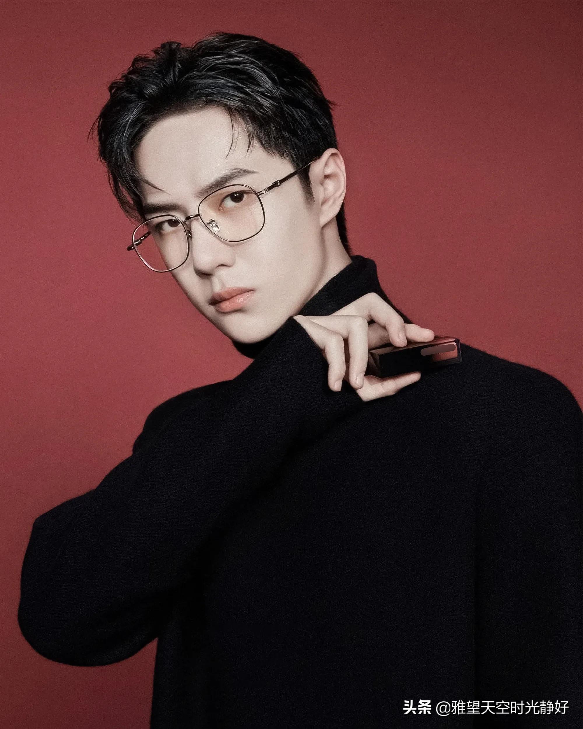 盘点国内男明星眼镜杀高清写真照斯文帅气沉稳内敛雅致贵气