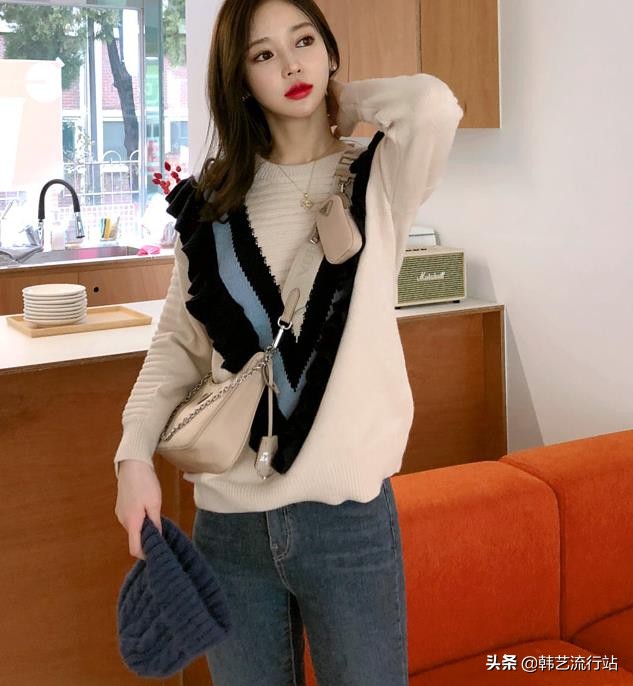 2020新春韩国毛衣款式第一波发布，一起分享编织主流最新流行趋势