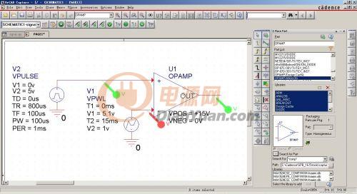 pspice仿真波形怎么导出,pspice模拟特性分析