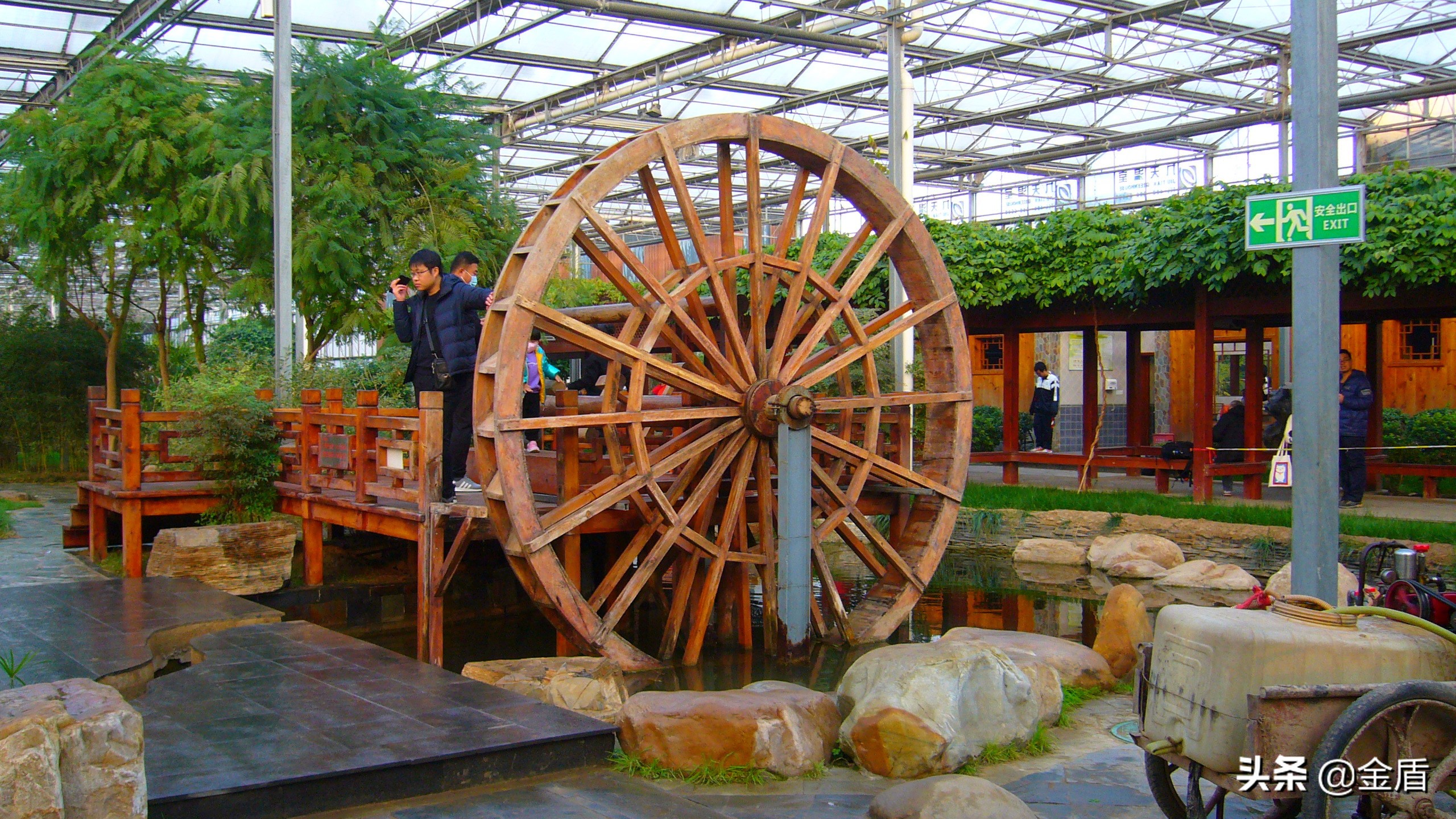 九天休闲谷俯视图,九天休闲谷适合春天去吗