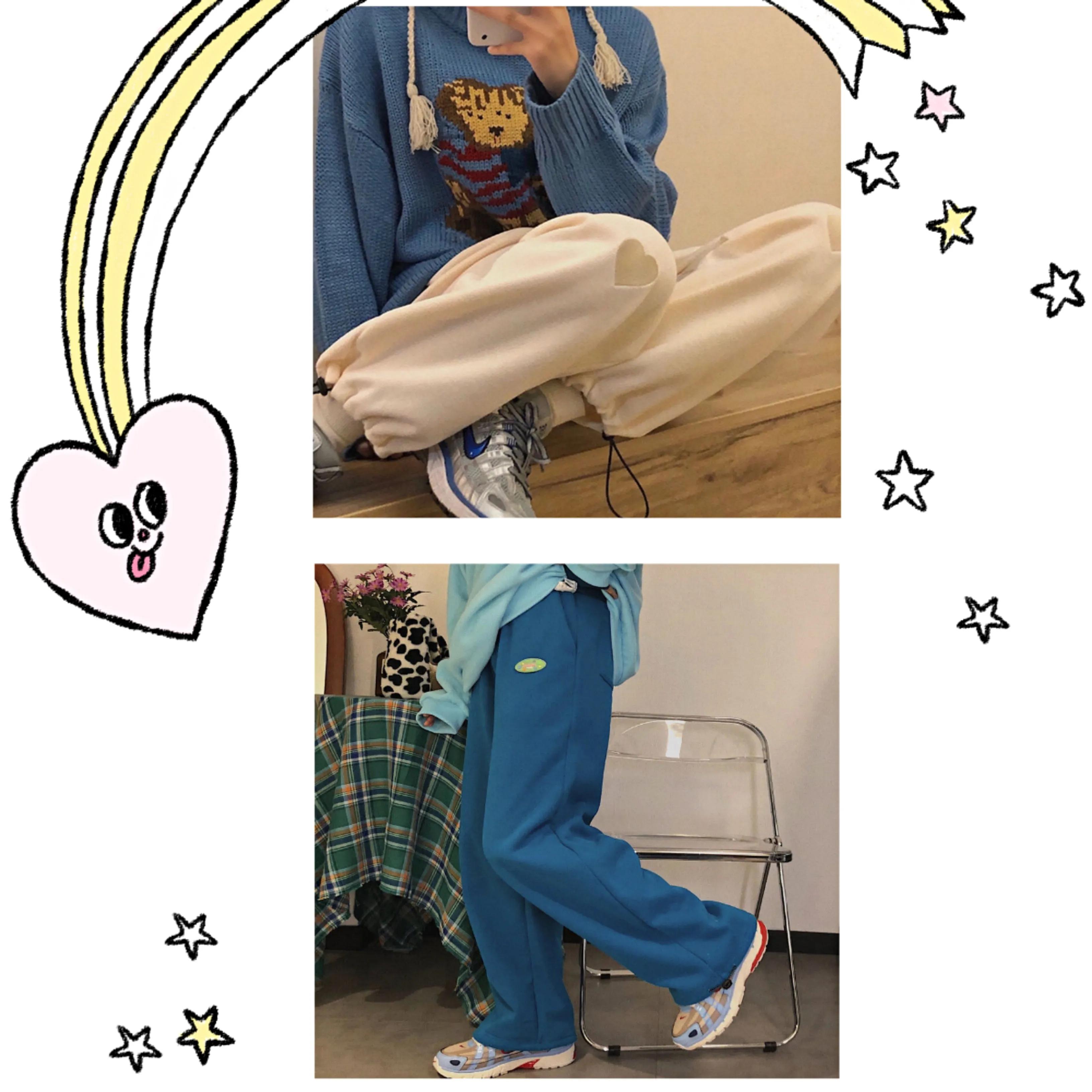 服装穿搭|容易被错过的裤子款式,冬天穿加绒运动裤太舒服了