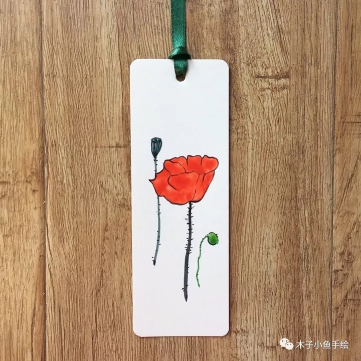 水彩画教程古风人物书签,水彩画教程入门书签简单