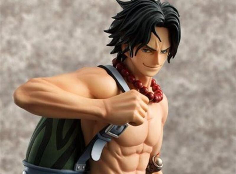 火拳艾斯手办限量款100个真人体型,20年周年庆海贼王艾斯和萨博手办