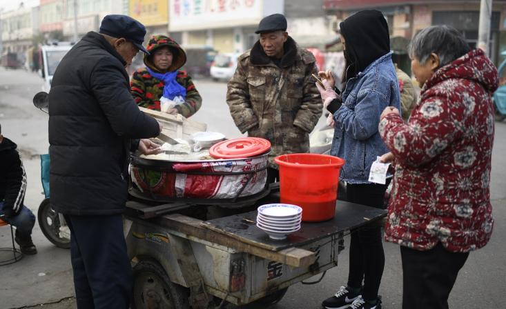 许昌最出名的热豆腐,70岁老爷爷卖豆腐