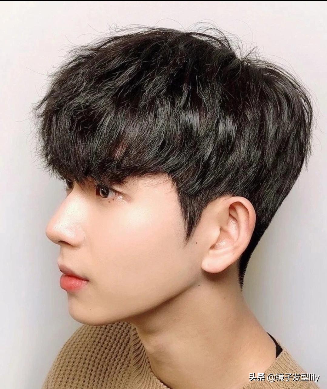 今年最流行的男发造型,单剪适合任何脸型的男发