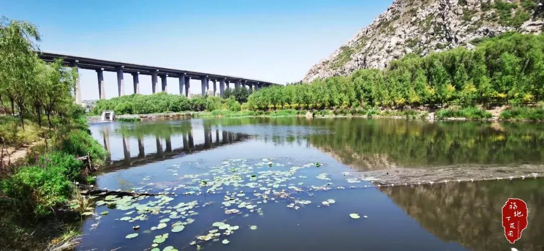 张家口市洋河河道,洋河风景