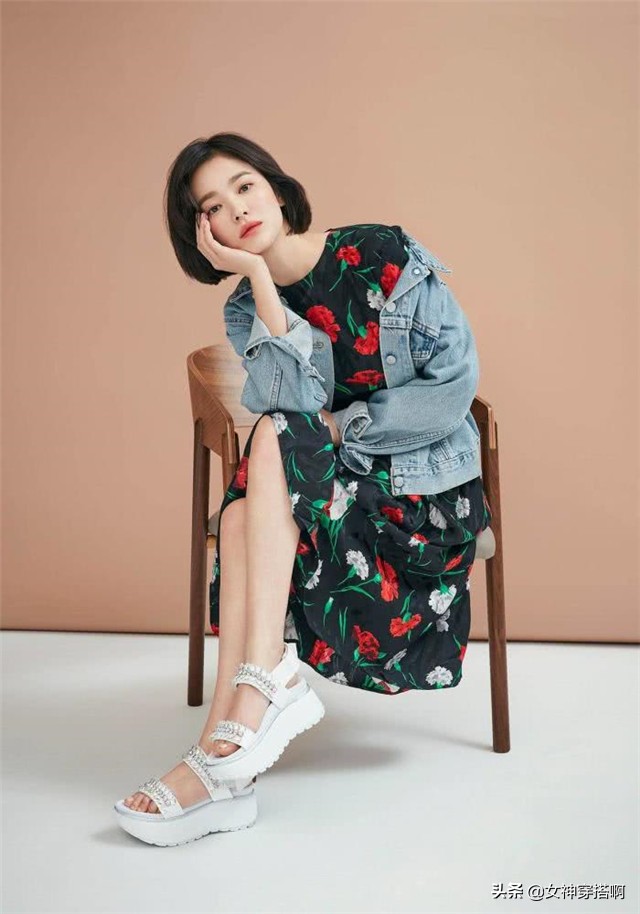 今年最流行的裙子a字裙,a字裙今年流行的爆款女装