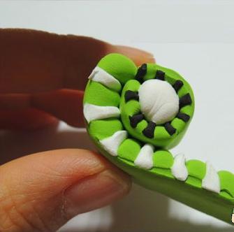 透明粘土猕猴桃,轻粘土猕猴桃