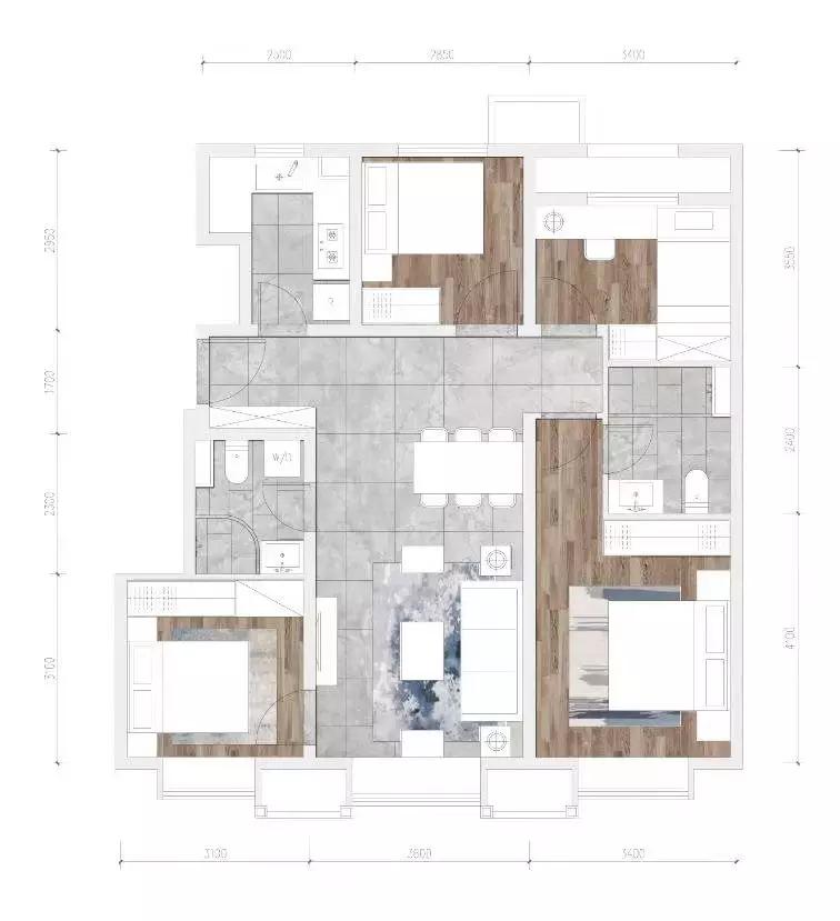 4个重磅项目动了:五环限竞房出户型图,四环边共产房首付100万