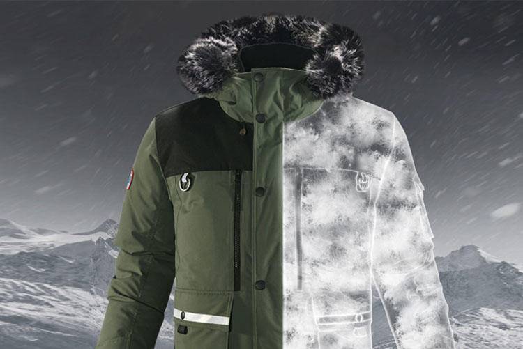 极寒鹅绒羽绒服零下30度测试,北极抗寒最强羽绒服