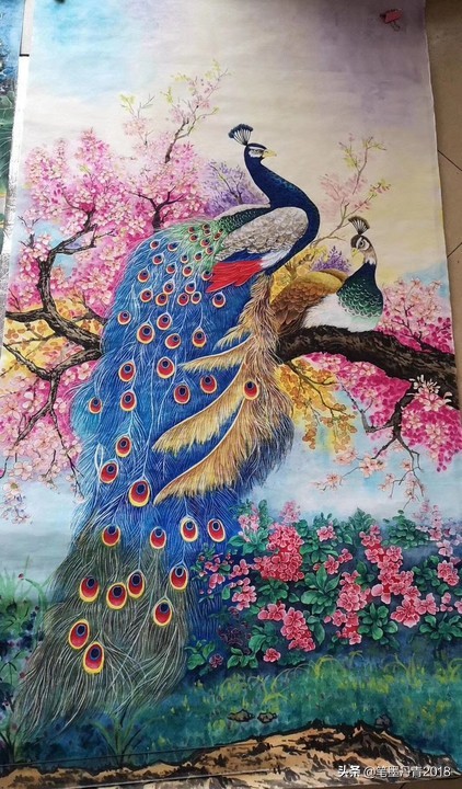 传统国画十大境界,传统狮子滚球国画