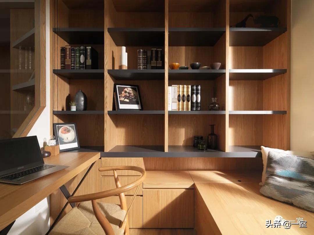 餐厅书房一体设计,书房客房一体设计