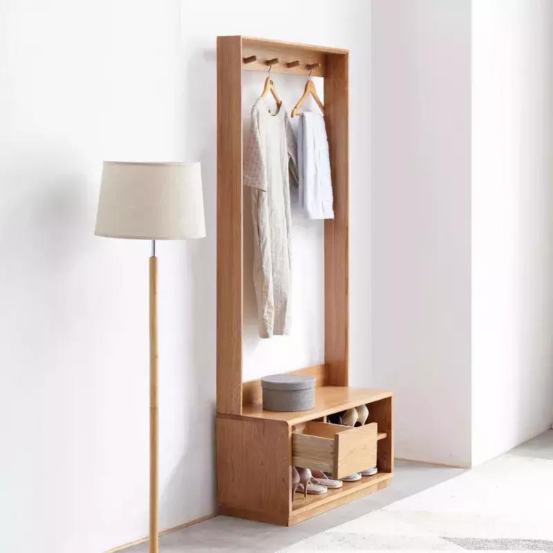 实木衣帽架哪个款式实用,实木衣帽架选购技巧