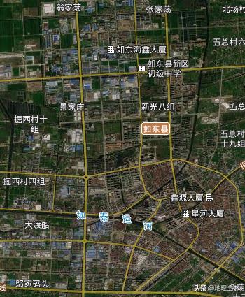 江苏省如东县是哪个市的,江苏省如东县地理位置