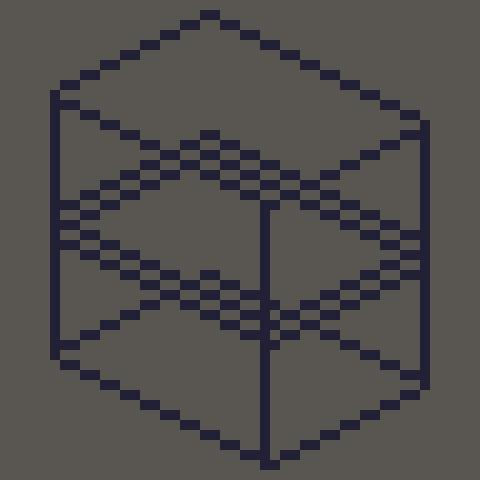 怎么学着画房子结构,像素画教程只用黑色