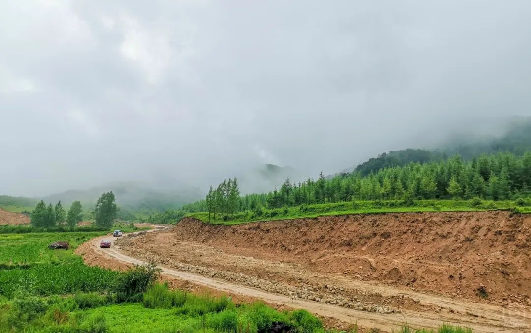 徒步穿越北驼梁完整版,穿越花海古道游记